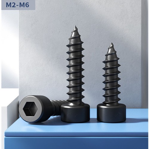 Black self tapping wood - 8.8,