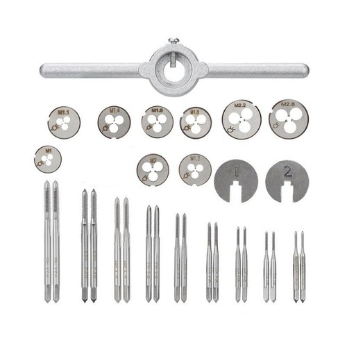 31pc mini 6542 hss - tap, die