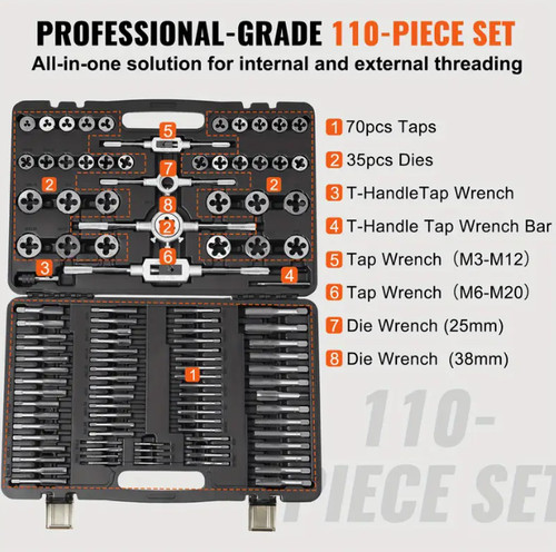 Vevor tap and - vevor, set